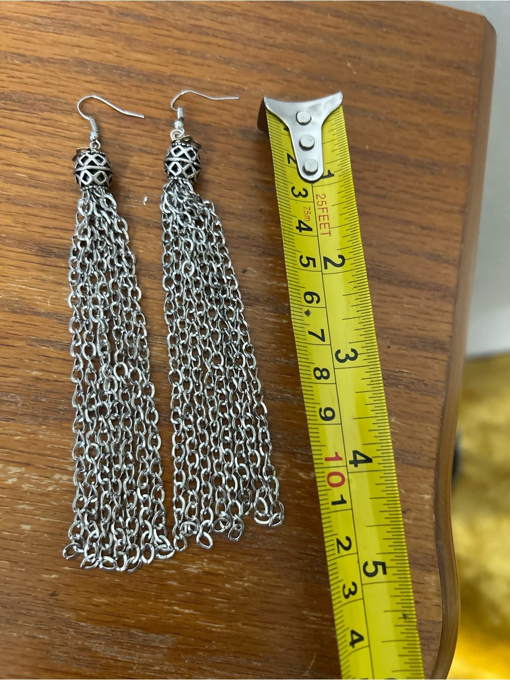 Long earrings